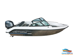 Тент на лодку VICTORY 500 Open (2019 г. стекло Лодка44)