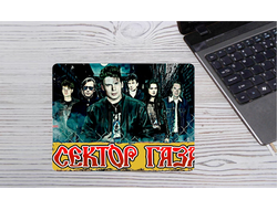 Коврик для мышки Сектор Газа, Юрий Хой №25