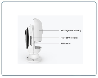 Reolink Argus 2 беспроводная всепогодная Wi-Fi видеокамера на аккумуляторе с DVR, Full HD (до 35 дней)