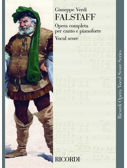Verdi, Giuseppe Falstaff Oper in drei Akten Klavierauszug (it/en), broschiert