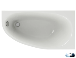 Акриловая ванна Aquatek Дива DIV150-0000002 150x90, асимметричная, правая купить в магазине Marysя
