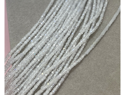 Цирконы куб 2,5*2,5мм белый