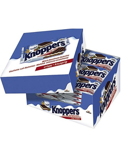 Вафельное печенье  Шторк Кноперс Блек энд Вайт 25гр (24)