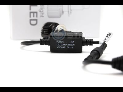 Светодиодная лампа H7, M9 3D LED360 35W, 5500 - 6000K, 1шт