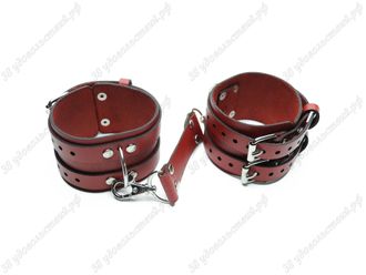 Оковы на сцепке Double Belt красный