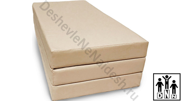 мат 3 секции гимнастический для спортивных комплексов