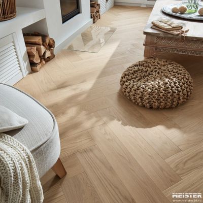 Паркетная доска Meister Дуб Гармония Простой 8805 PS500R
