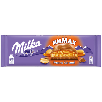 Шоколад Milka Peanut Caramel 276гр (12 шт)