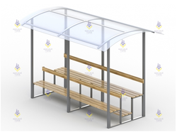 1526 Трибуна с навесом