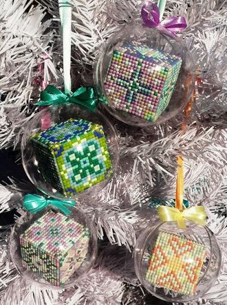 Набор шаров «Калейдоскоп 5-8» DS447 (алмазная мозаика) mn-mr