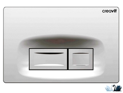 Панель смыва инсталляции для унитаза CREAVIT ORE GP3004.00 хромированная глянцевая