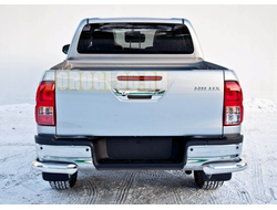 Защита заднего бампера Toyota Hilux Revo