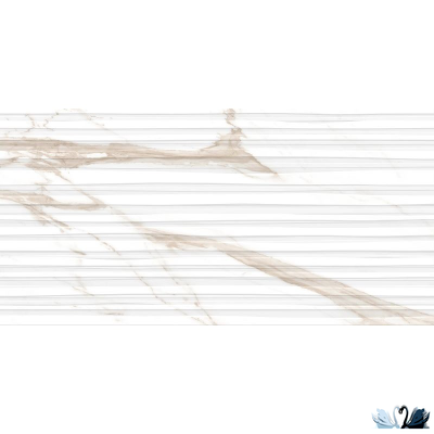 Плитка Belani Torano декор бежевый 30х60 см, настенная, под мрамор, глянец, рельеф, Береза керамика