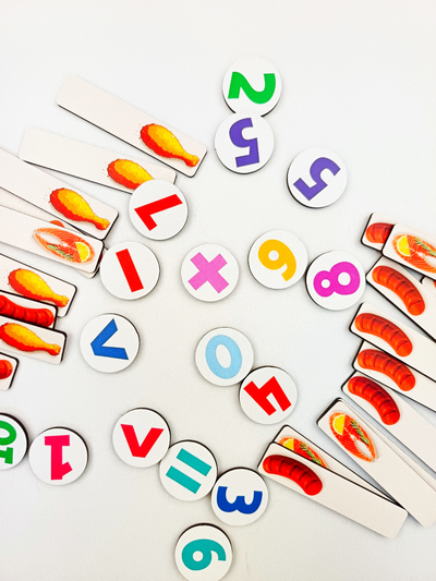 Настольная игра "Изучаем счет"