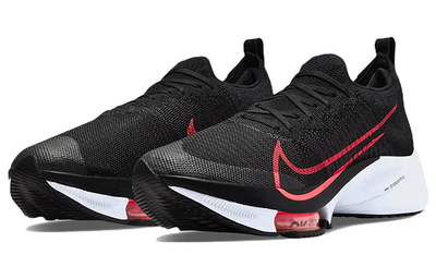 Купить настоящие Кроссовки Nike Air Zoom Tempo NEXT Flyknit Black Flash Crimson CI9923-009