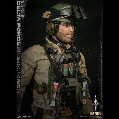 Боец подразделения &quot;Дельта&quot;, операция &quot;Несокрушимая свобода&quot; - КОЛЛЕКЦИОННАЯ ФИГУРКА 1/6 scale DELTA FORCE 1st SFOD-D &quot;Operation Enduring Freedom&quot; (78091) - DAMTOYS
