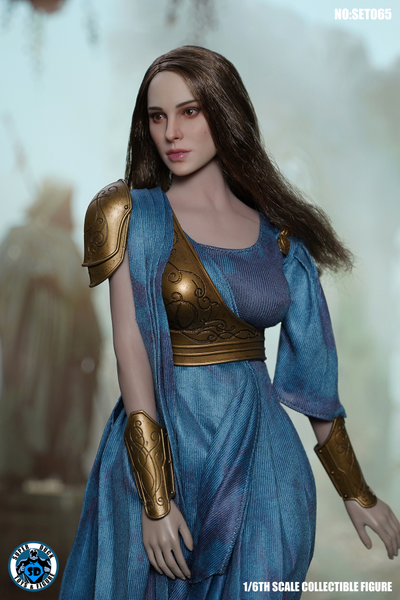 Джейн Фостер в Асгарде (Натали Портман, "Тор: Царство Тьмы") - Коллекционная ФИГУРКА 1/6 Jane (SET065 + S12D) - SuperDuck
