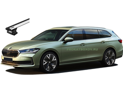 Дуги THULE (EvoFlushRail) для SKODA Superb (B9)