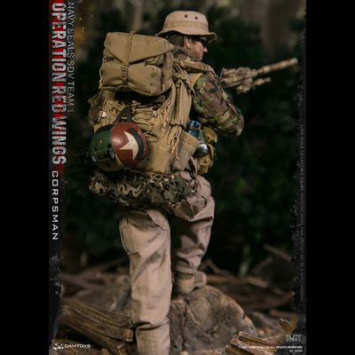 Полевой медик, операция "Красные крылья" - Коллекционная ФИГУРКА 1/6 Operation Red Wings - NAVY SEALS SDV TEAM 1 Corpsman (78084) - DAMTOYS