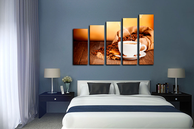 Модульная картина "Отборный кофе"