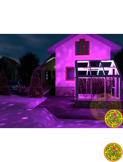 Зимняя Теплица Герда в классическом английском стиле с двускатной крышей размером 2.5х3 метра