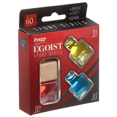 Набор ароматизаторов: вишня, спорт, драйв