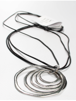 Подвеска "Кольца" серебро