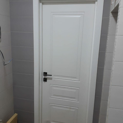 TRIO GRACE V1/ POLAR. ТРИО ГРЕЙС В1. ПОЛОТНО ГЛУХОЕ/ БЕЛАЯ ЭМАЛЬ.