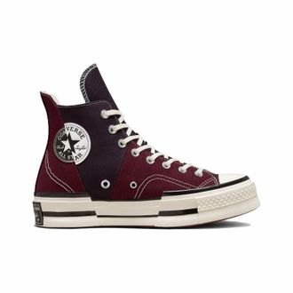 Кеды Converse на платформе низкие с черной полосой белые