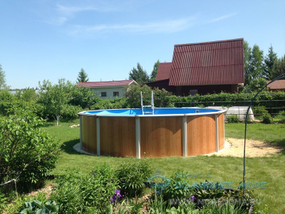 Бассейн Atlantic pool круглый Esprit-Big размер 4,6х1,32 м