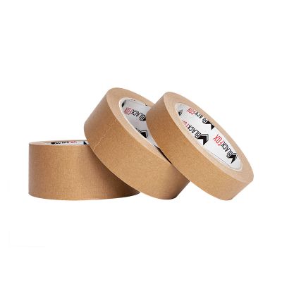 12638 BlackFox Малярная лента 36х40м, 80 ° С (60 мин), коричневая (24шт/кор)