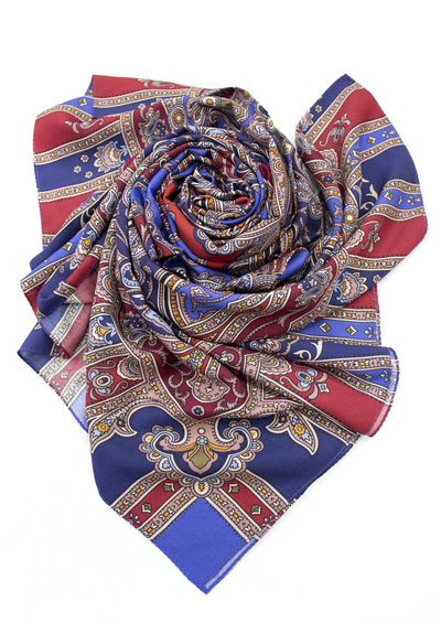 Павловопосадский платок Арагонский 1277-14