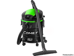 Пылеводосос Сомет CF 30 EM; 1 турбина; бак 30 л (сталь); 220В; 1400Вт с розеткой для инструмента