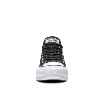Низкие кеды Converse Low Top Lift  560250c, черные кеды на платформе фото