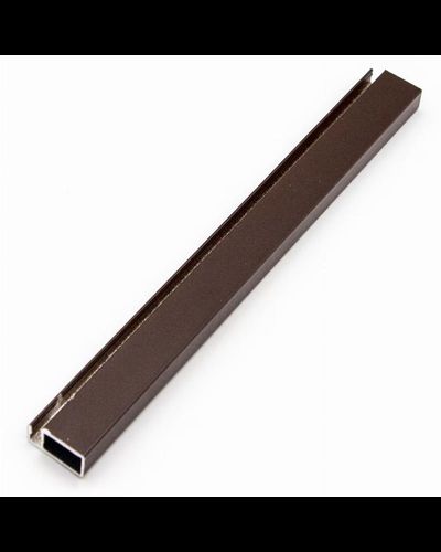 001-РАМНЫЙ ПРОФИЛЬ МОСКИТНОЙ СЕТКИ КОРИЧНЕВЫЙ , режем в размер