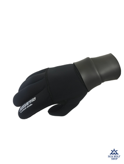 Перчатки неопреновые 5мм AQUATICS AQ103-15 н/н 2-я обтюр. cуперэластик р.XXL