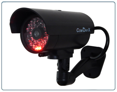 CO-DM025 Муляж уличной камеры видеонаблюдения, с отсеком для двух батарей типа АА