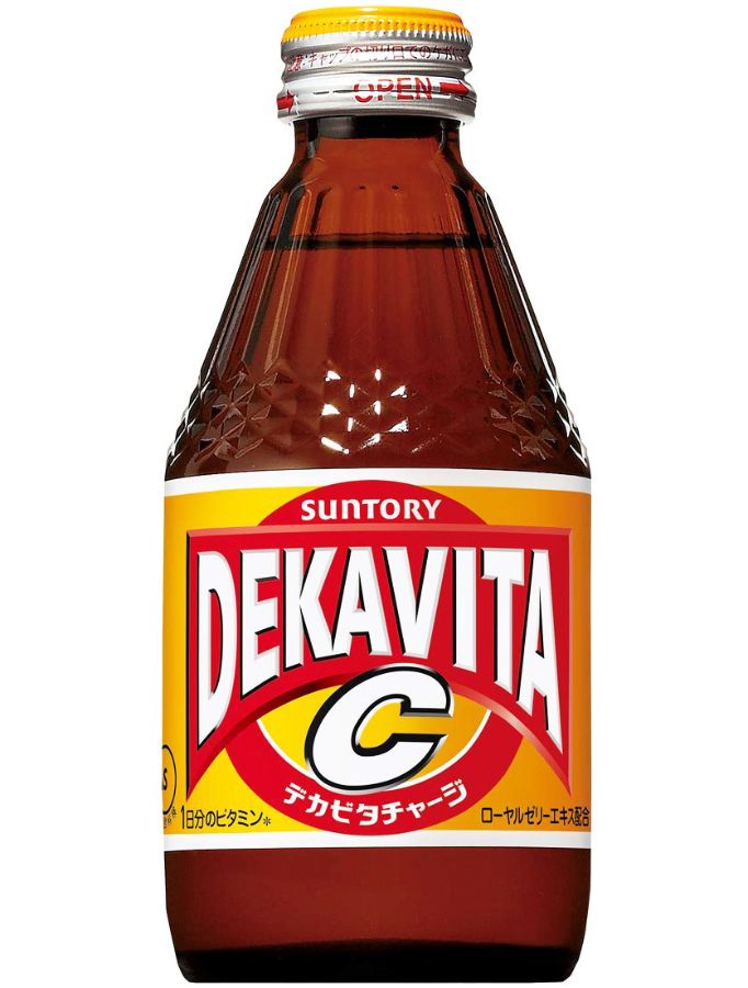 Газированный витаминизированный энергетический напиток DEKAVITA C (Япония)