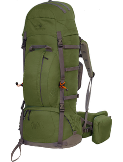 Рюкзак Снаряжение Онега 65 в зеленом цвете