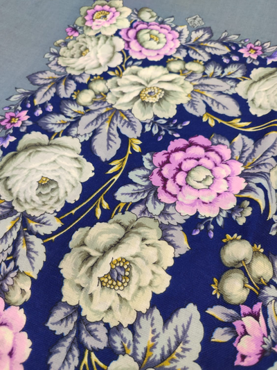 Павловопосадский платок Молодильные яблочки 1944-1