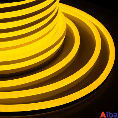 Неон 12V Желтый 6*12мм