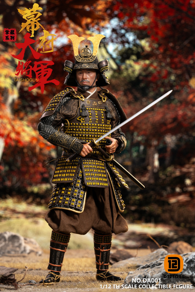 Дайме Ёси Торанага, делюкс версия - Коллекционная фигурка 1/12 SCALE Palm Collection Shogun DX Horse & Banner Edition (DA001B) - D12TOYS