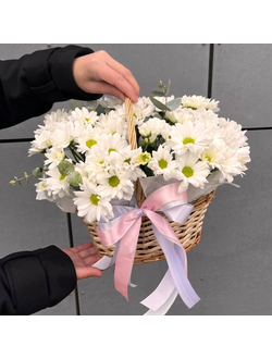 Цветочная корзина "Ромашка"