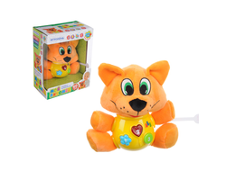 Игрушка музыкальная "Мой питомец", свет, звук, ABS, плюш, 2ААА, 19х24х11см