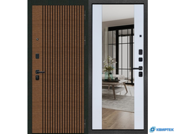 Дверь входная металлическая СОЮЗ 3К Консул Зеркало купить в Челябинске | КВИРТЕК