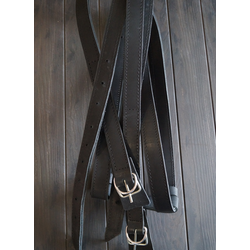 ПОДПРУГА ДЛЯ СЕДЛА, КОЖАНАЯ НА ВСЮ ДЛИНУ ,УСИЛЕННАЯ