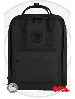 Fjallraven Re-Kanken Black в магазине рюкзаков Bagcom
