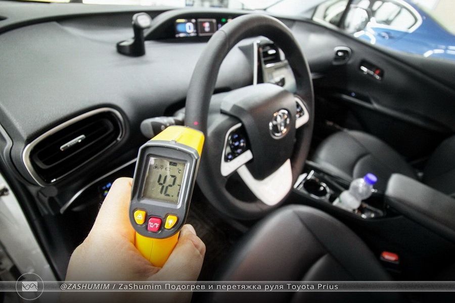 Установка подогрева руля в любой автомобиль за 1 день