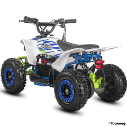 Электроквадроцикл WHITE SIBERIA SNEG LETO R 1000W Синий