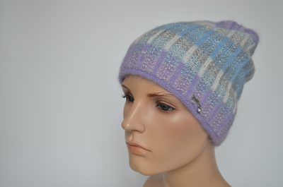 Визио лиловая шапка